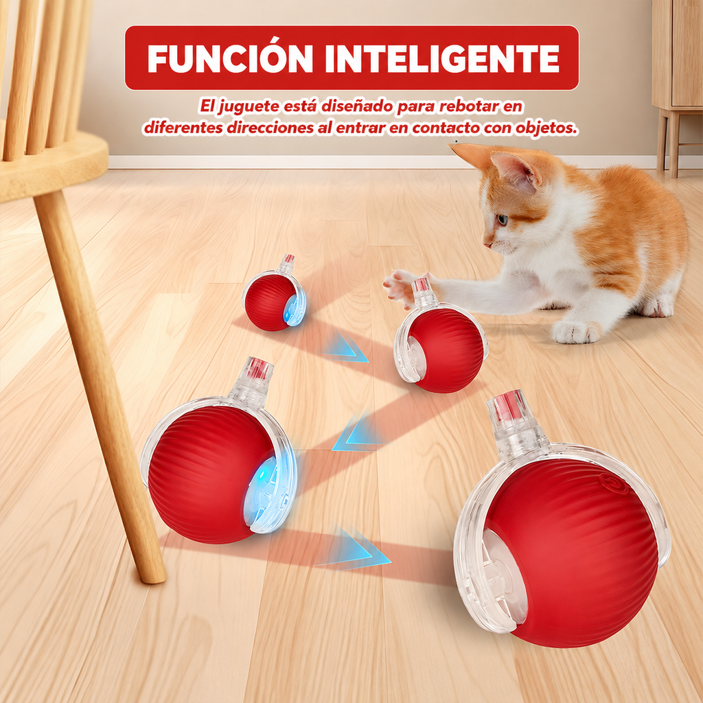 Juguete interactivo inteligente para gatos
