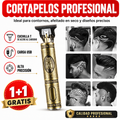 1+1 GRATIS - Cortapelos Profesional con Cuchilla en T de Acero al Carbono – Ideal para Perfilado, Afeitado en Seco y Carga USB