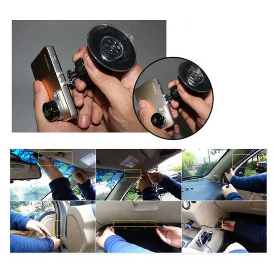 Cámara de Coche FullHD DVR 1080P, pantalla LCD de 2.7 pulgadas