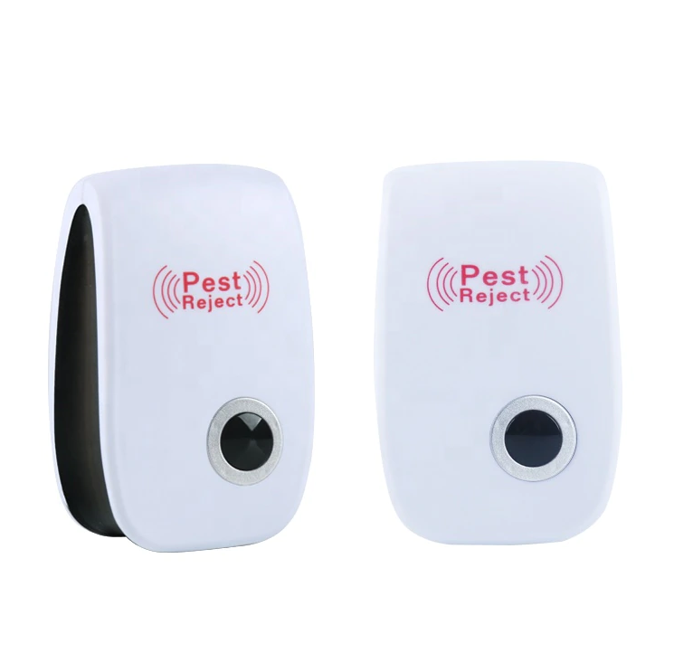 Set x4 Aparato de ultrasonidos Pest Repeller - Anti Roedores, Ratones, Insectos, Cucarachas, Arañas, Pulgas, etc.