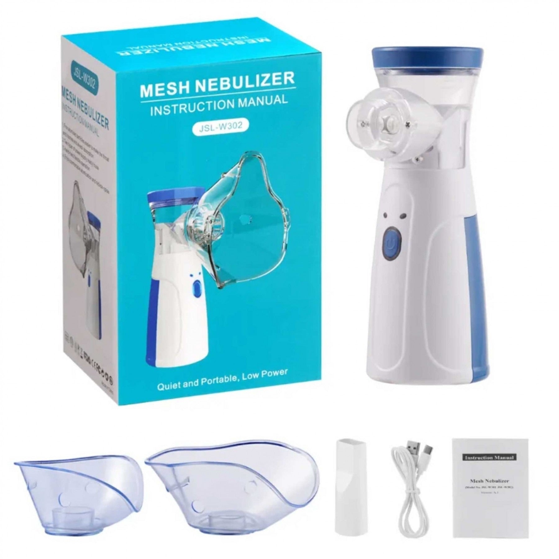 Nebulizador Portátil – Silencioso, Eficaz y Fácil de Llevar a Todas Partes