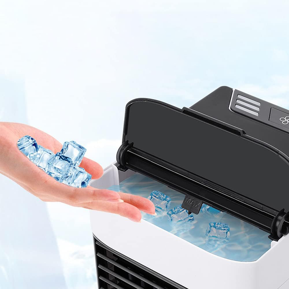 Mini Aire Acondicionado Portátil 3 en 1 con Carga USB