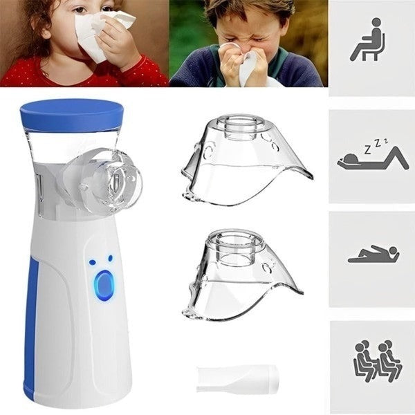 Nebulizador Portátil – Silencioso, Eficaz y Fácil de Llevar a Todas Partes