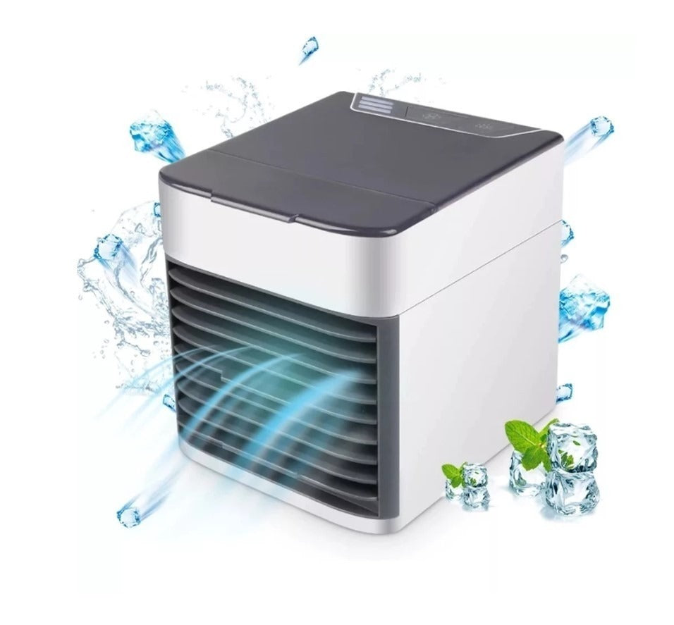 Mini Aire Acondicionado Portátil 3 en 1 con Carga USB